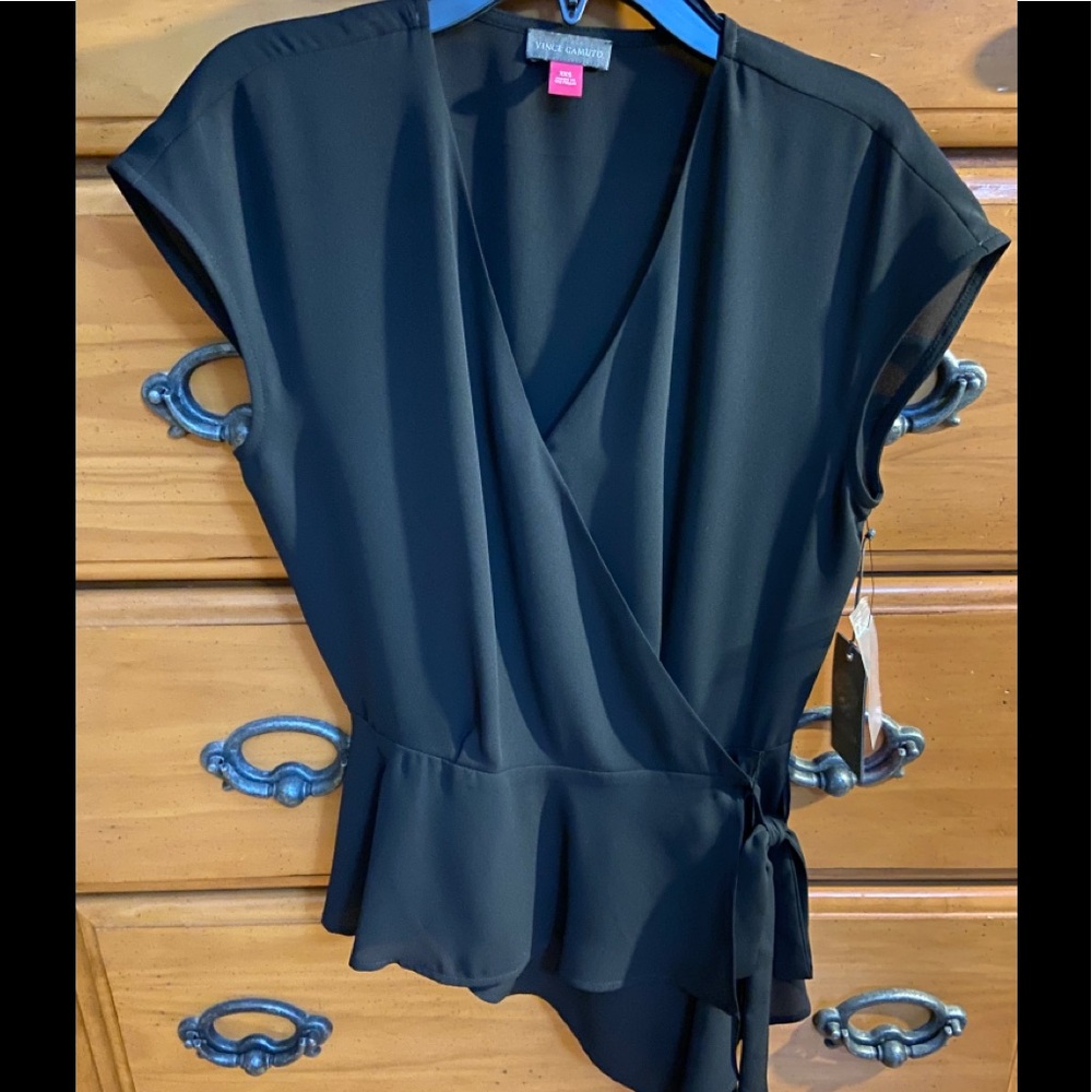 COPY - Vince Camuto Tops with Draped Side XXS